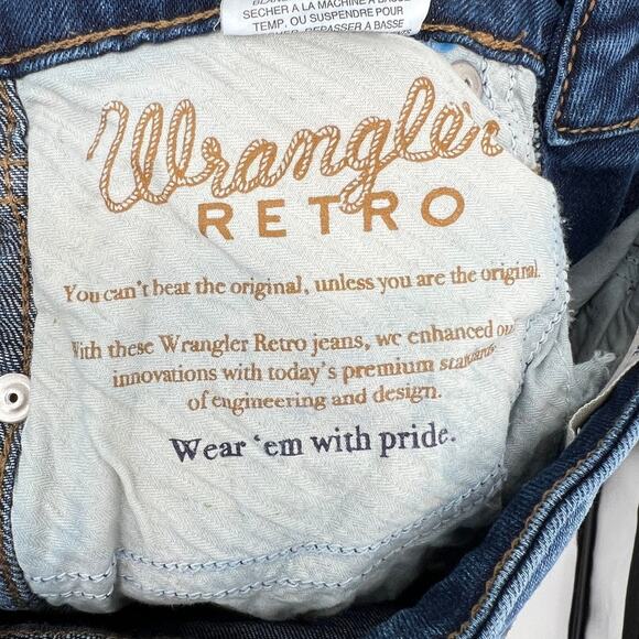 Wrangler Women's Blue Flare Jeans - Picture 9 of 12